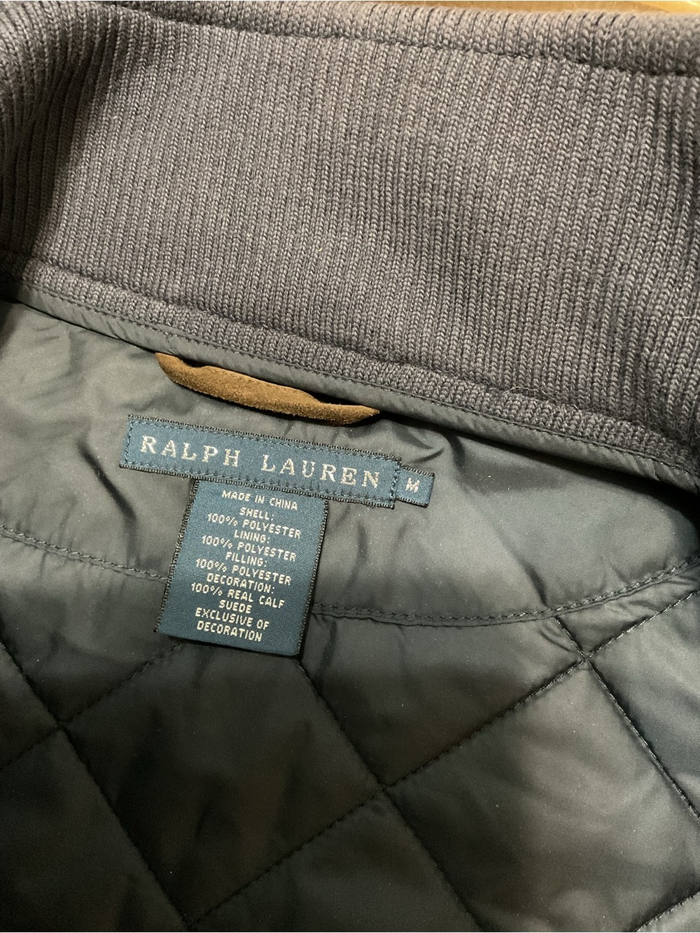 Ralph Lauren Navy Quilted Vest Size M - Picture 5 of 5